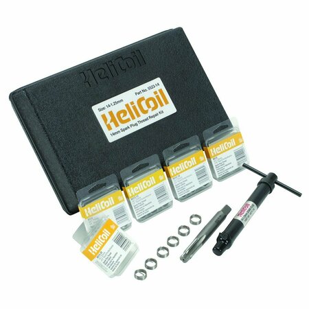SUNBELT Heli-Coil Spark Plug Thread Repair Kit 8.25" x12.3" x2.8" A-B1552314